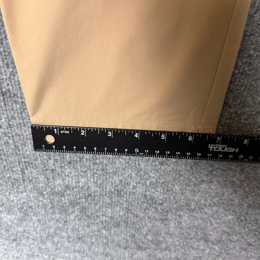J Crew Pants Mens 32x30 Fits 34‎ Khaki Flex Slim Golf Preppy AA712 Polyester